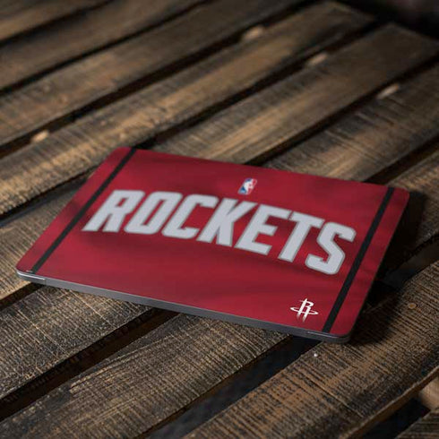NBA Houston Rockets Jersey Apple MacBook Air Skin