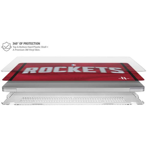 NBA Houston Rockets Jersey MacBook Air 15in (2023-2025) Case plus Skin