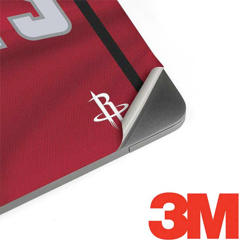NBA Houston Rockets Jersey MacBook Skins