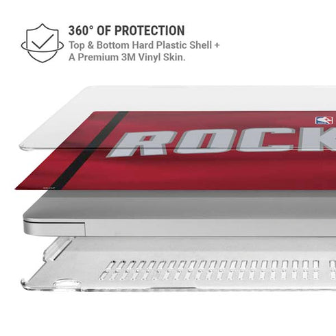 NBA Houston Rockets Jersey MacBook Pro 16in (2019-20) Case plus Skin