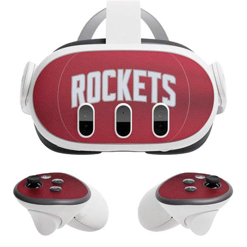 NBA Houston Rockets Jersey Meta Quest 3 Skin