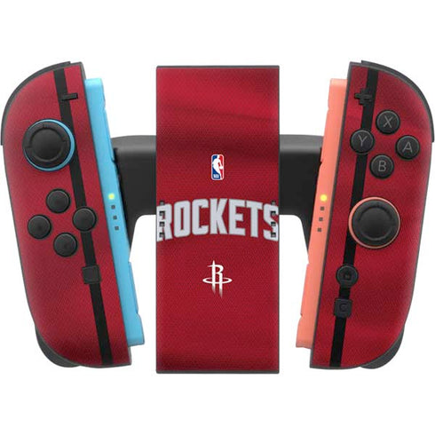 NBA Houston Rockets Jersey Nintendo Switch 2 (2025) Joy-Con Controller Skin
