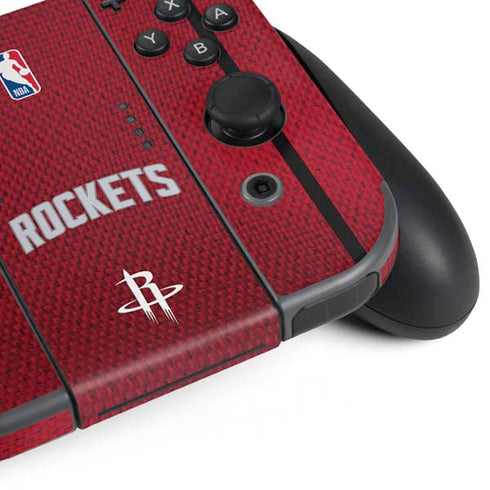 NBA Houston Rockets Jersey Nintendo Switch (2017-2021) Joy-Con Controller Skin