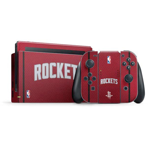 NBA Houston Rockets Jersey Nintendo Skins