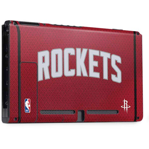 NBA Houston Rockets Jersey Nintendo Switch Bundle Skin