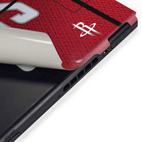 NBA Houston Rockets Jersey Nintendo Switch Bundle Skin