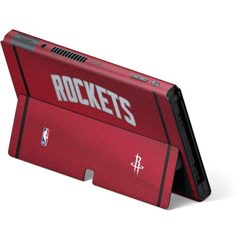 NBA Houston Rockets Jersey Nintendo Switch OLED (2021) Skin