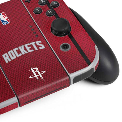 NBA Houston Rockets Jersey Nintendo Switch OLED (2021) Skin