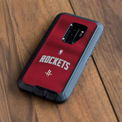 NBA Houston Rockets Jersey Otterbox Defender Galaxy Skin