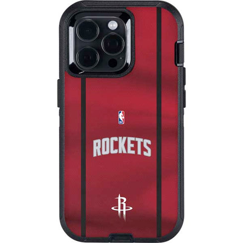 NBA Houston Rockets Jersey Otterbox Defender iPhone Skin