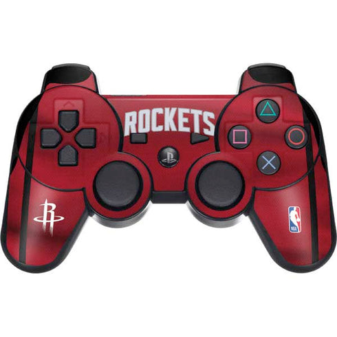 NBA Houston Rockets Jersey PS3 Dual Shock wireless controller Skin