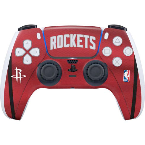 NBA Houston Rockets Jersey PS5 Controller Skin