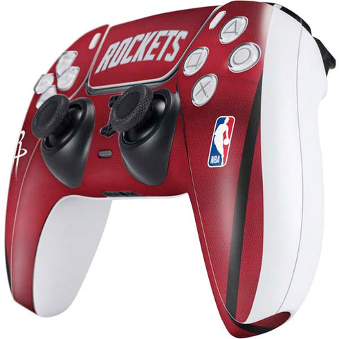 NBA Houston Rockets Jersey PS5 Controller Skin