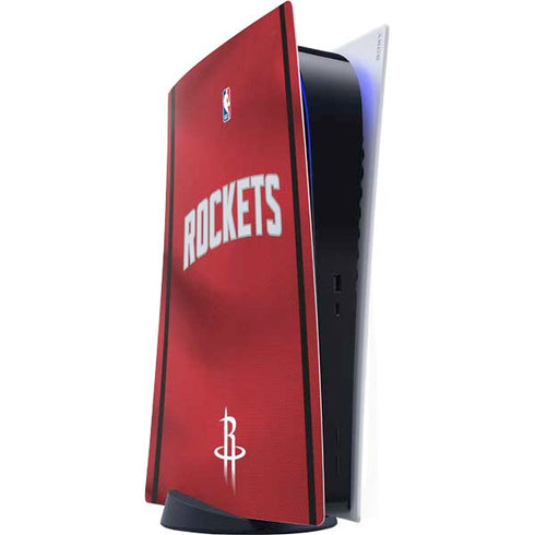 NBA Houston Rockets Jersey PS5 Digital Edition Console Skin