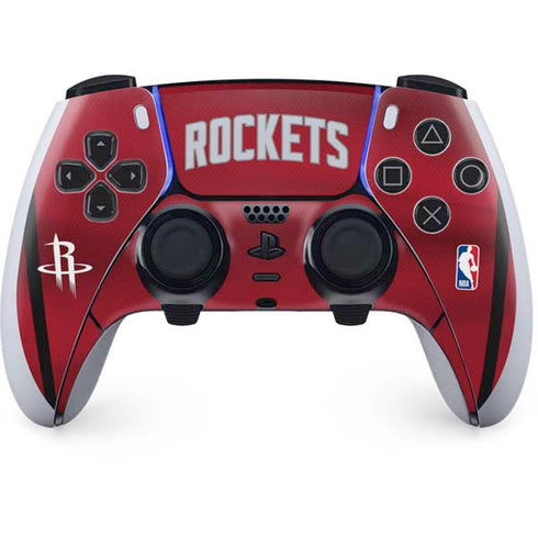 NBA Houston Rockets Jersey PS5 DualSense Edge Pro Controller Skin