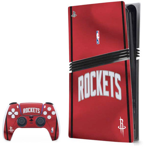 NBA Houston Rockets Jersey PS5 Pro Bundle Skin