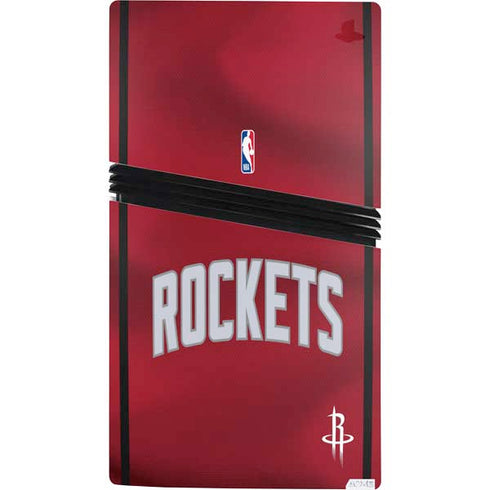 NBA Houston Rockets Jersey PS5 Pro Console Skin