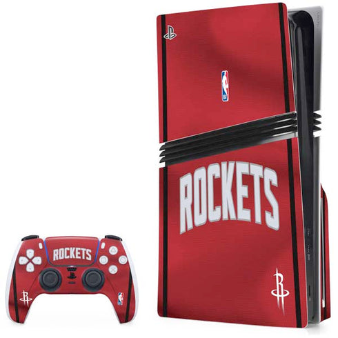 NBA Houston Rockets Jersey PlayStation PS5 Skins