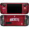 NBA Houston Rockets Jersey Steam Deck Handheld Gaming Computer OLED Skin