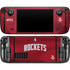 NBA Houston Rockets Jersey Steam Deck Handheld Gaming Computer OLED Skin