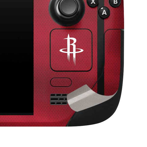 NBA Houston Rockets Jersey Steam Deck Handheld Gaming Computer Skin