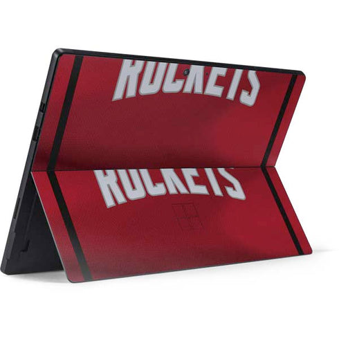 NBA Houston Rockets Jersey Surface Pro 7 Skin
