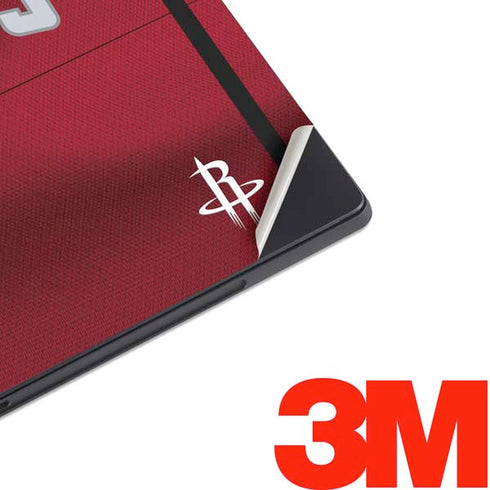 NBA Houston Rockets Jersey Surface Pro 7 Skin