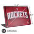 NBA Houston Rockets Jersey Universal Laptop 14in (11.4 x 8.2in) Skin
