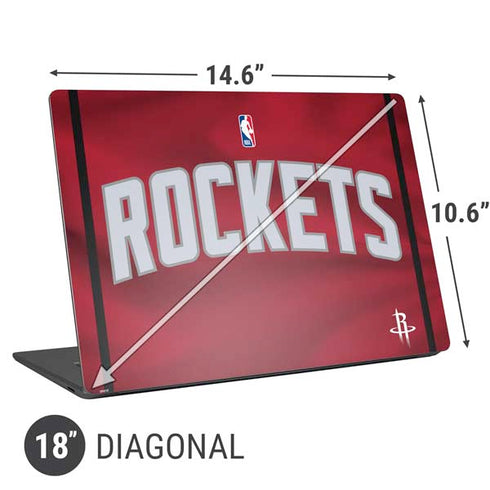 NBA Houston Rockets Jersey Universal Laptop 18in (14.6 x 10.6in) Skin