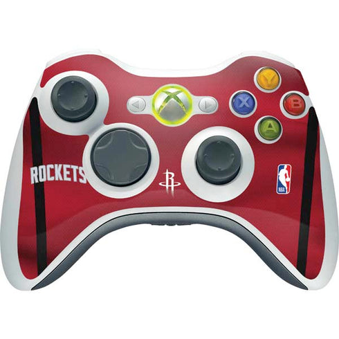 NBA Houston Rockets Jersey Xbox 360 Wireless Controller Skin