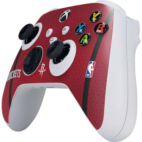 NBA Houston Rockets Jersey Xbox Series S Controller Skin