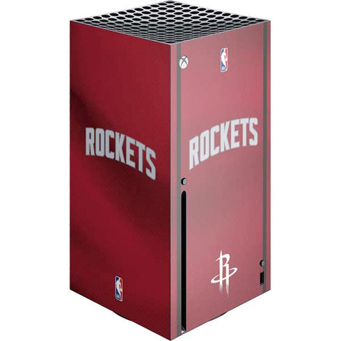 NBA Houston Rockets Jersey Xbox Series X Console Skin