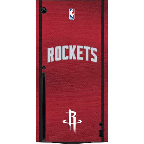 NBA Houston Rockets Jersey Xbox Series X Console Skin
