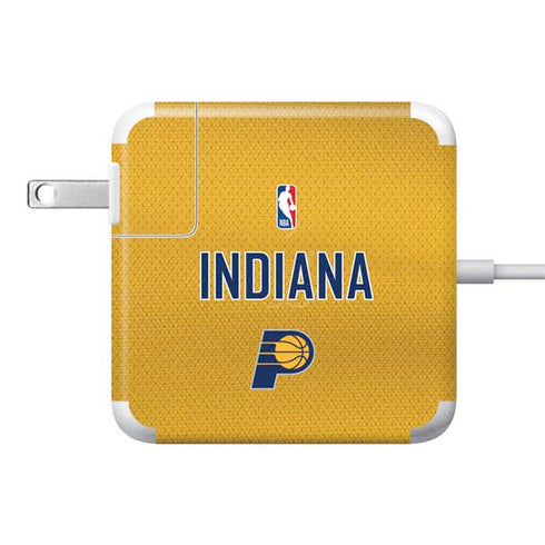 NBA Indiana Pacers Jersey 85W Power Adapter (15 and 17 inch MacBook Pro Charger) Skin