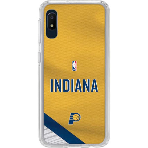 NBA Indiana Pacers Jersey Galaxy A10e Clear Case