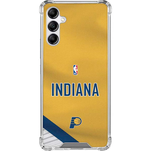 NBA Indiana Pacers Jersey Galaxy A14 5G Clear Case