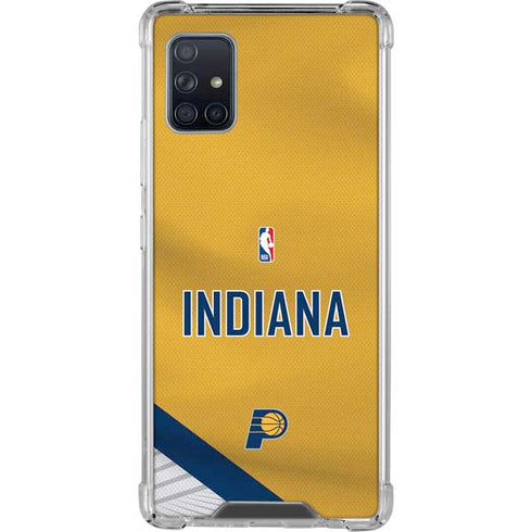 NBA Indiana Pacers Jersey Galaxy A51 5G Clear Case