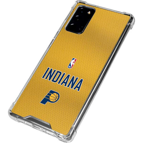NBA Indiana Pacers Jersey Galaxy Note20 5G Clear Case