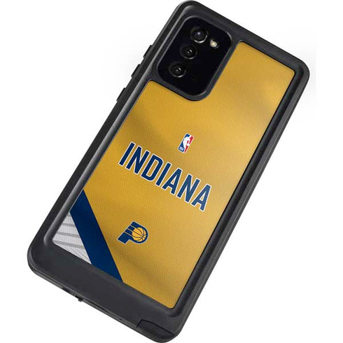 NBA Indiana Pacers Jersey Galaxy Note20 5G Waterproof Case