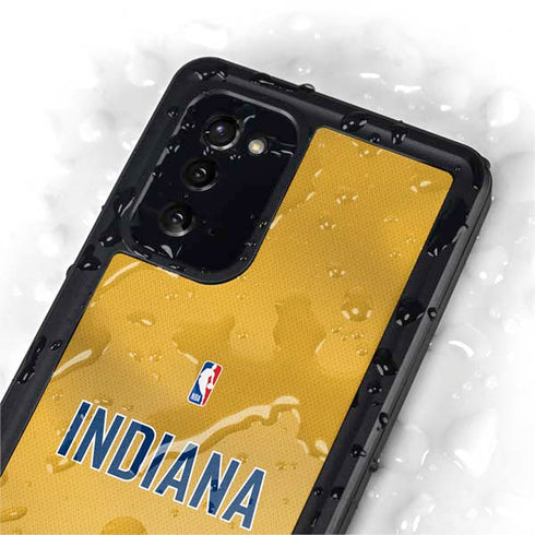 NBA Indiana Pacers Jersey Galaxy Note20 5G Waterproof Case