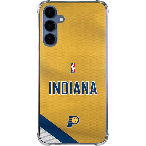 NBA Indiana Pacers Jersey Galaxy S24 Clear Case