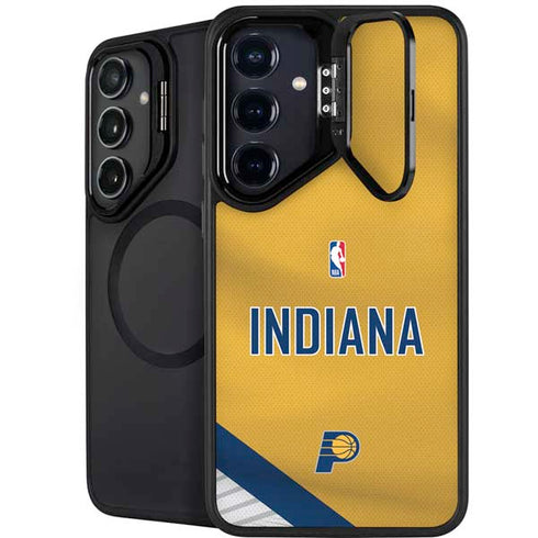 NBA Indiana Pacers Jersey Galaxy S24 Plus Kickstand Case