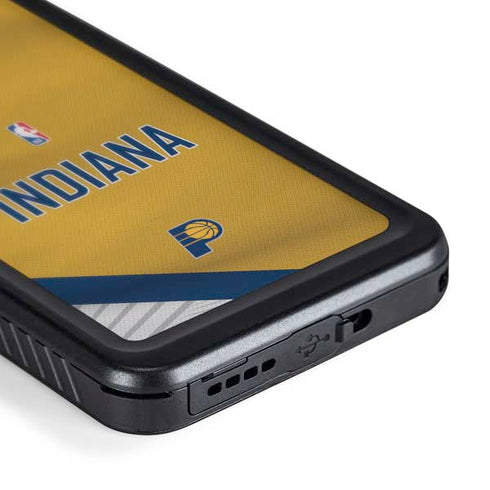 NBA Indiana Pacers Jersey Galaxy S24 Plus Waterproof Case