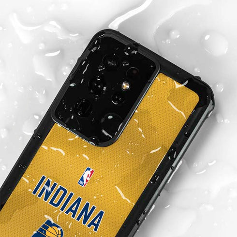 NBA Indiana Pacers Jersey Galaxy S24 Ultra Waterproof Case