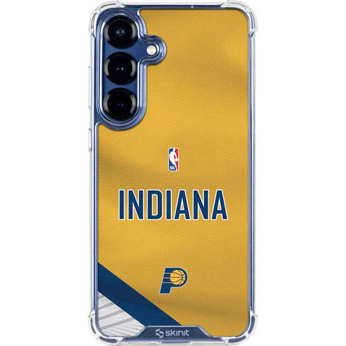 NBA Indiana Pacers Jersey Galaxy S25 Plus Clear Case