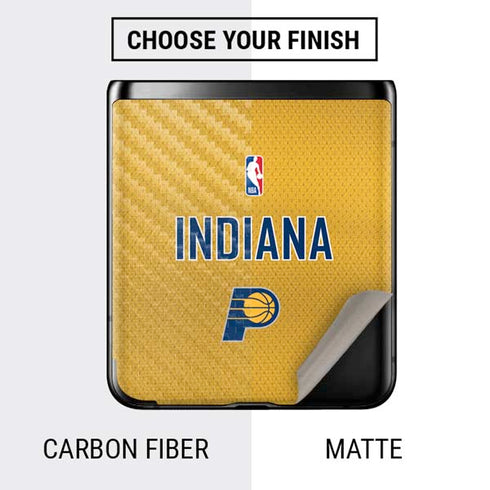 NBA Indiana Pacers Jersey Galaxy Z Flip Skin