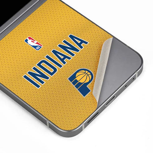 NBA Indiana Pacers Jersey Galaxy Z Flip6 Skin