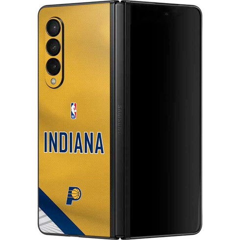NBA Indiana Pacers Jersey Galaxy Z Fold3 5G Skin