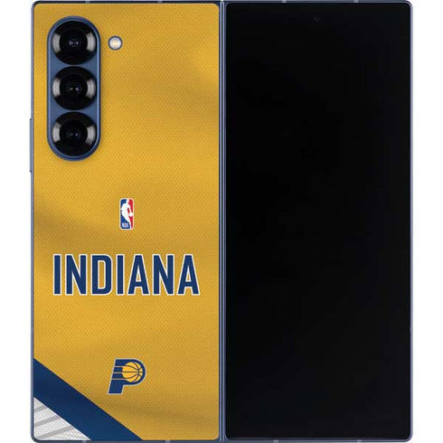 NBA Indiana Pacers Jersey Galaxy Z Fold6 Skin