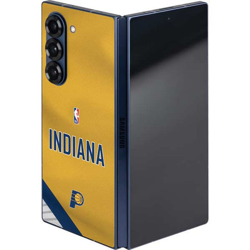 NBA Indiana Pacers Jersey Galaxy Z Fold6 Skin